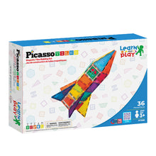 Load image into Gallery viewer, Picasso Tiles - Rocket Set with Window &amp; Door (36pcs)
