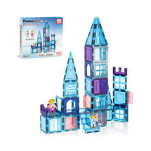Load image into Gallery viewer, Picasso Tiles - Ice Winter Theme with 2 characters (72pcs)
