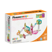 Load image into Gallery viewer, Picasso Tiles - Marble Run Travel Size Magnetic Tiles (45pcs)
