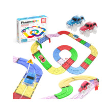 Load image into Gallery viewer, Picasso Tiles - Magnetic Race Track Building Blocks (30pcs)
